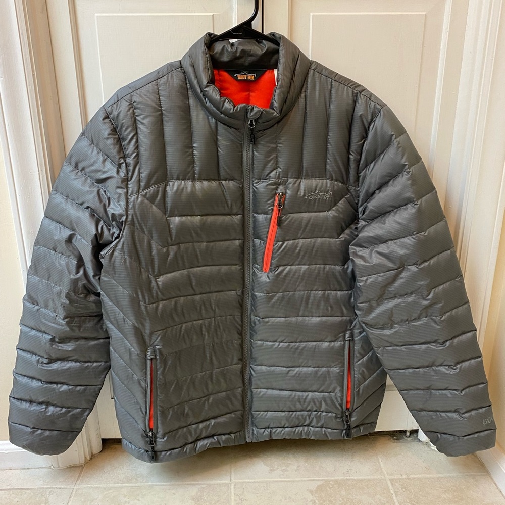 Mens Orvis Trout Bum Puff Puffer Insulated Jacket Sz. M Fly Fishing